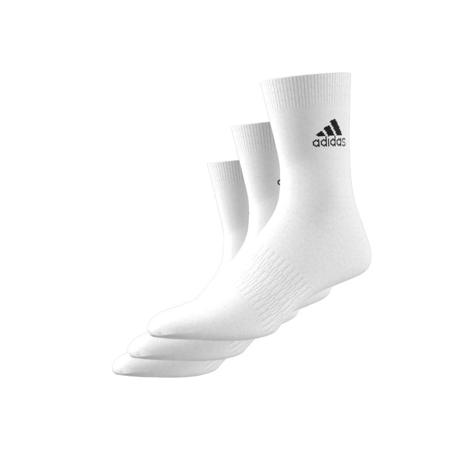 Adidas Light Crew 3Pp Unisex Training Sock White Dz9393