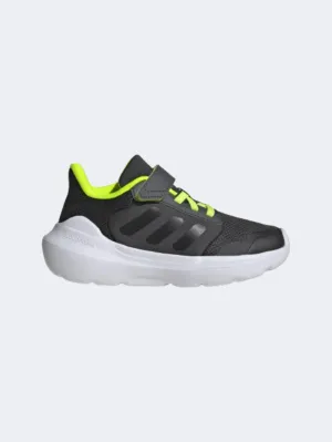 Adidas Tensaur Run 3 Ps-Boys Running Shoes Carbon/Black/Lemon