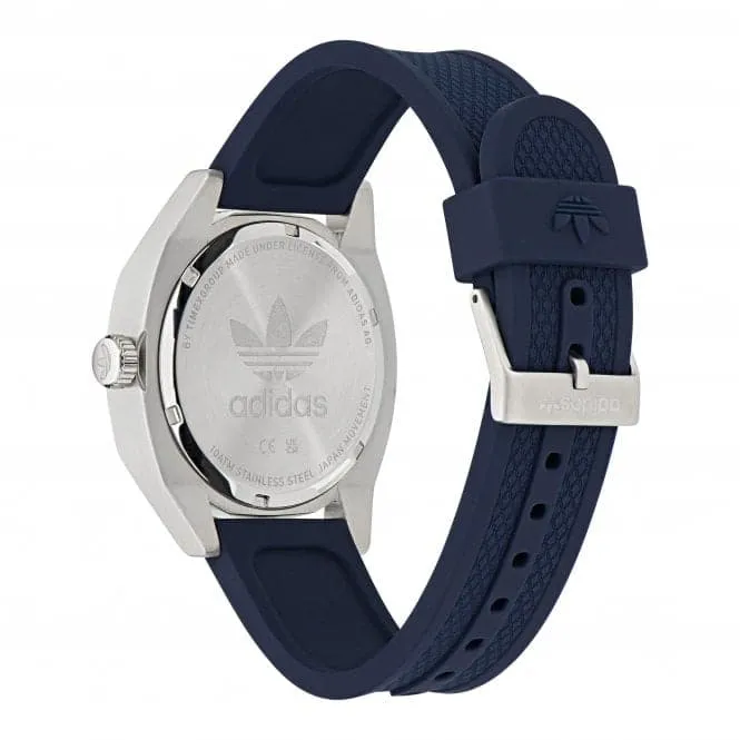 Adidas Unisex Edition Two Silver-Tone Watch AOFH23006