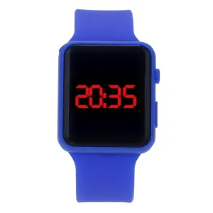 Apple Square Fashion Sports Led Silicone Children's Electronic Watch