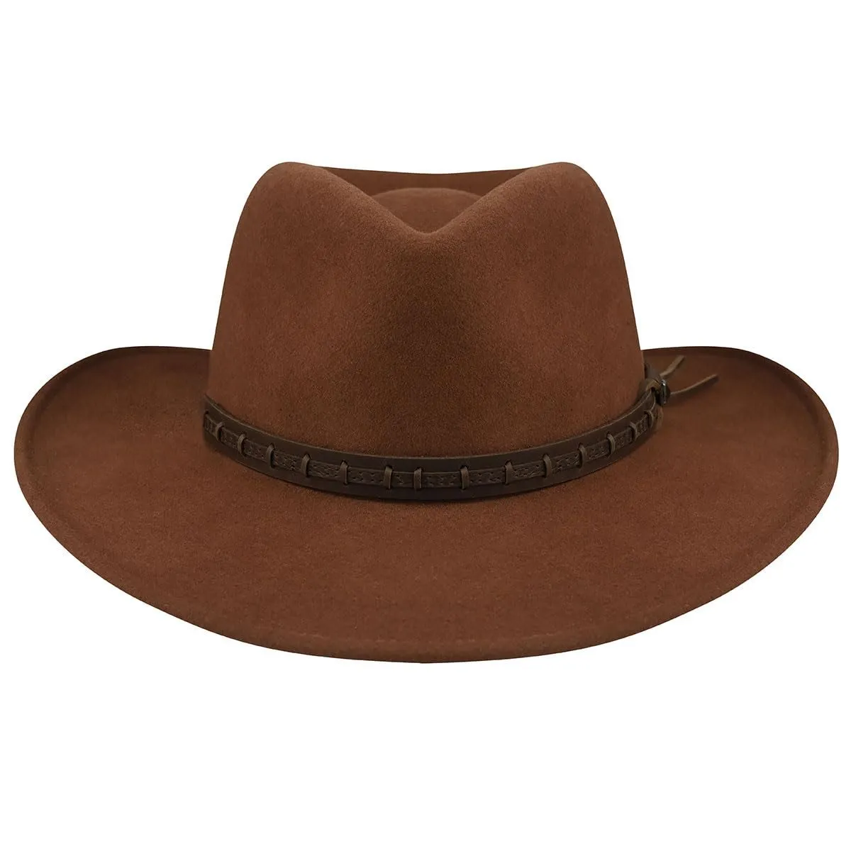 Bailey Hats Men's Litefelt Wool Western Firehole Hat