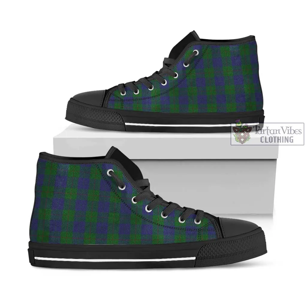 Barclay Tartan High Top Shoes