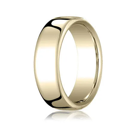 Benchmark Yellow Gold Classic Men's Wedding Band EUCF175YG