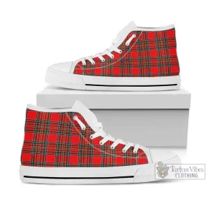 Binning Tartan High Top Shoes