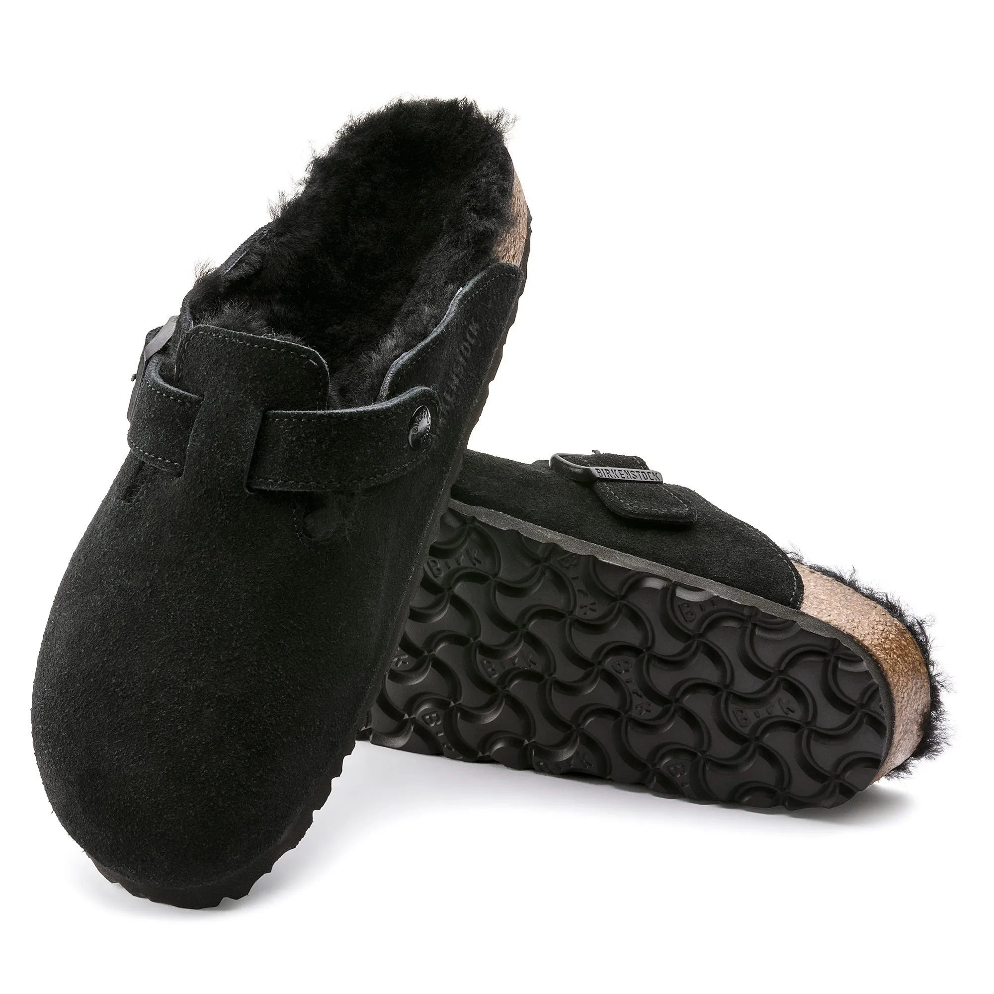 Birkenstock Boston Shearling - Black