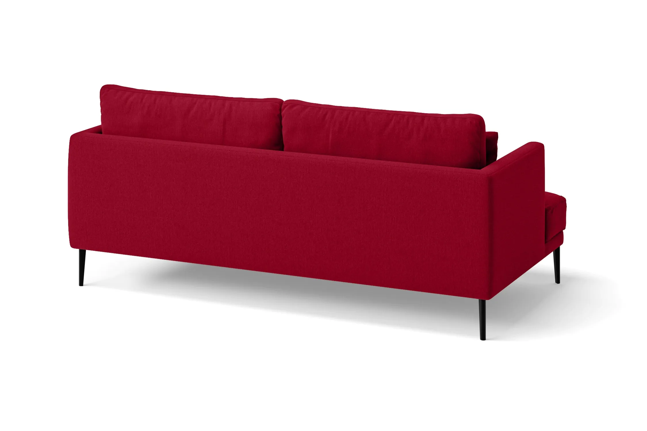 Bisceglie 2 Seater Sofa Red Linen Fabric