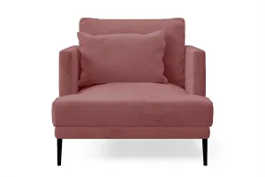 Bisceglie Armchair Pink Velvet