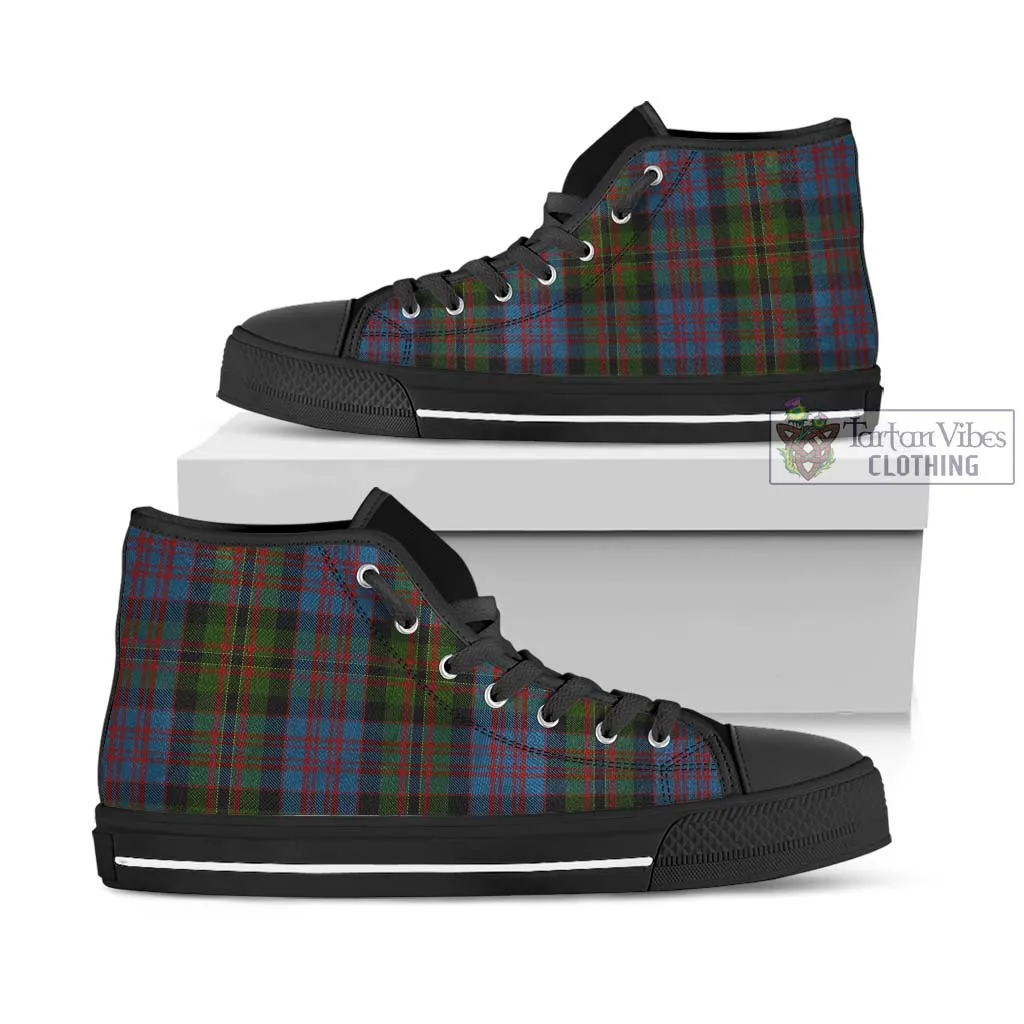 Bowie Tartan High Top Shoes