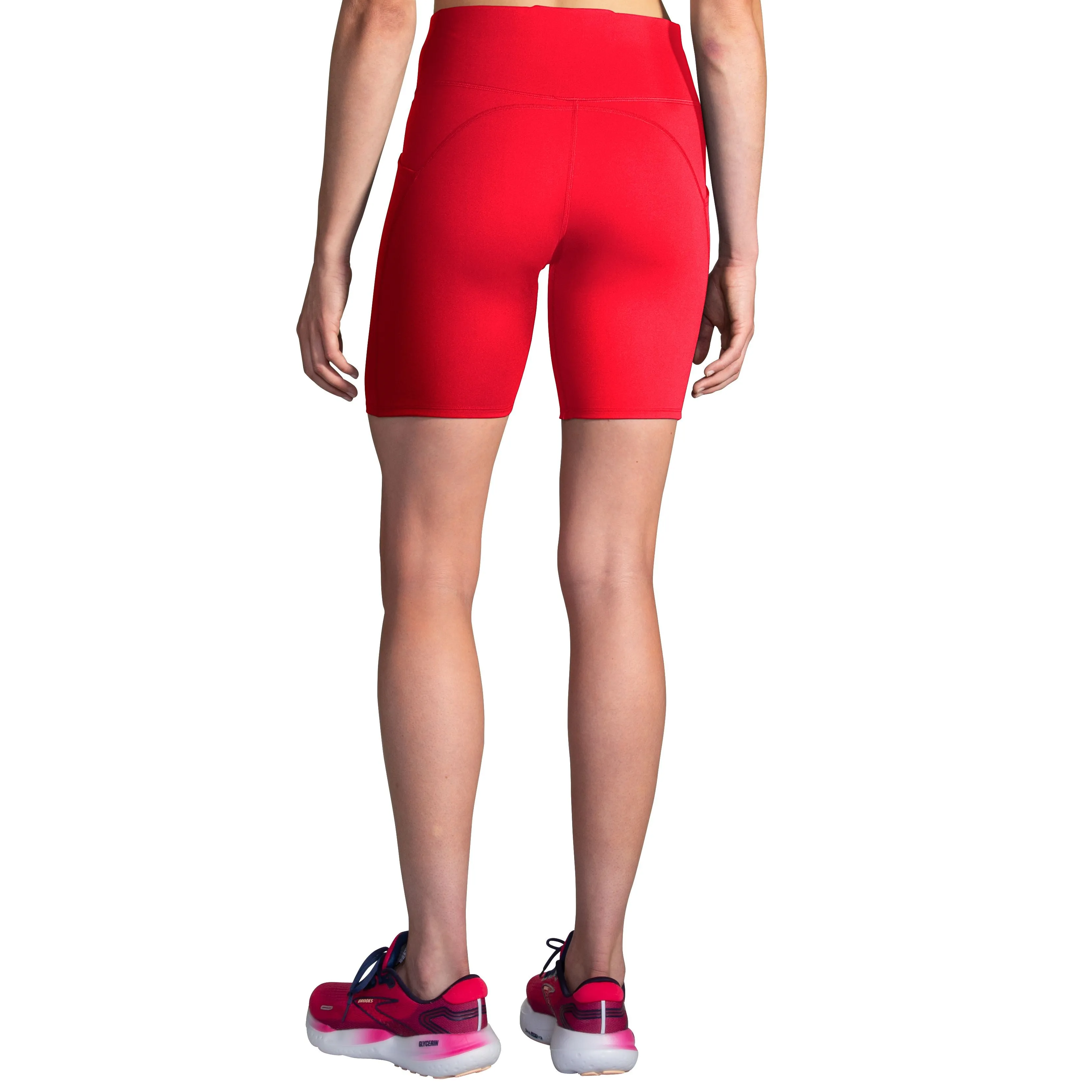 Brooks | Spark 8" Short Tight | Women's | Salsa