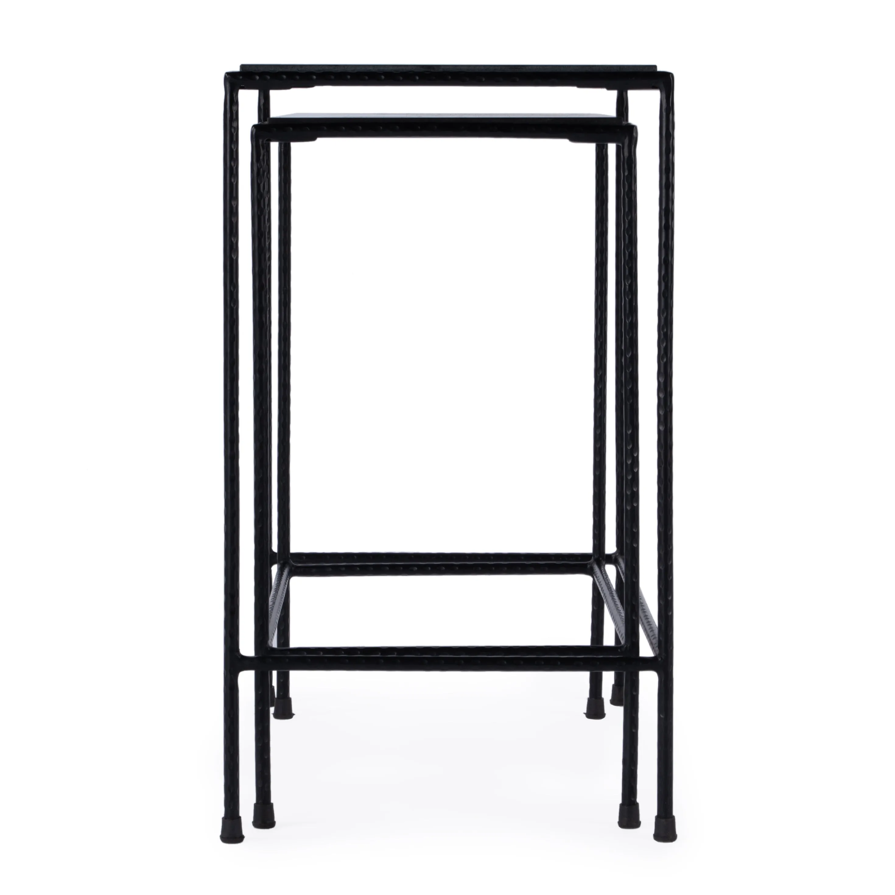 Carrera Outdoor Nesting Tables in Black  2870437