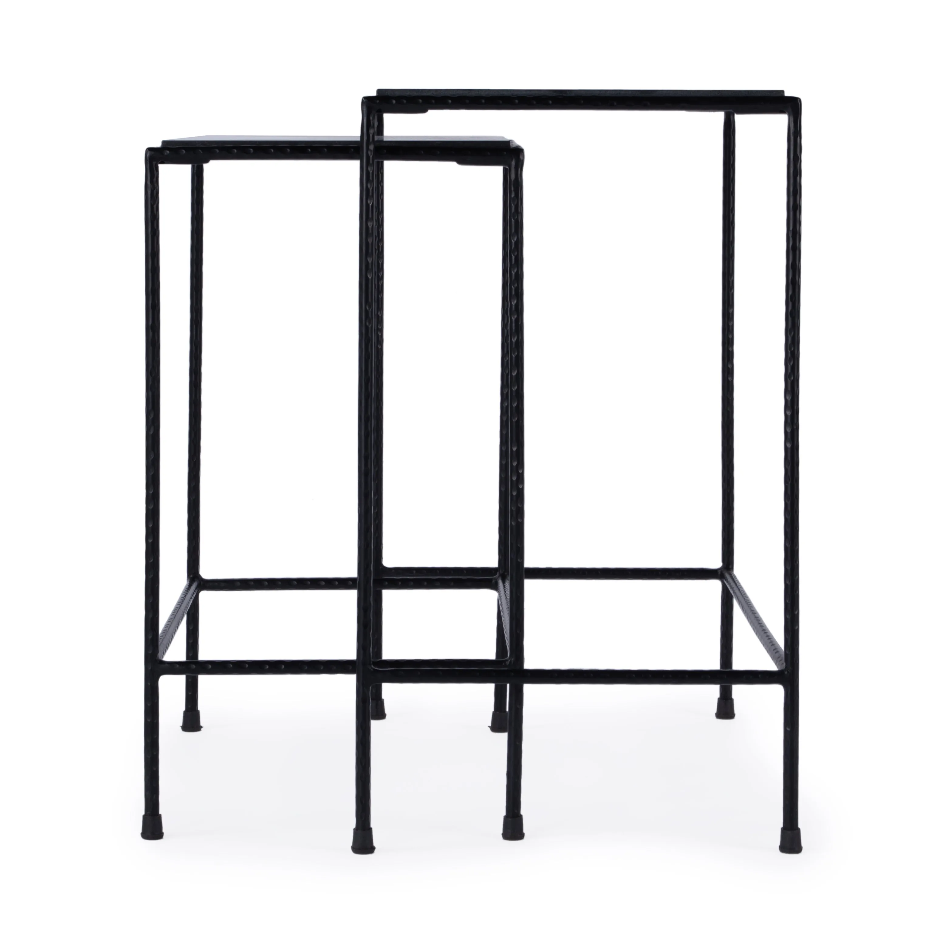 Carrera Outdoor Nesting Tables in Black  2870437