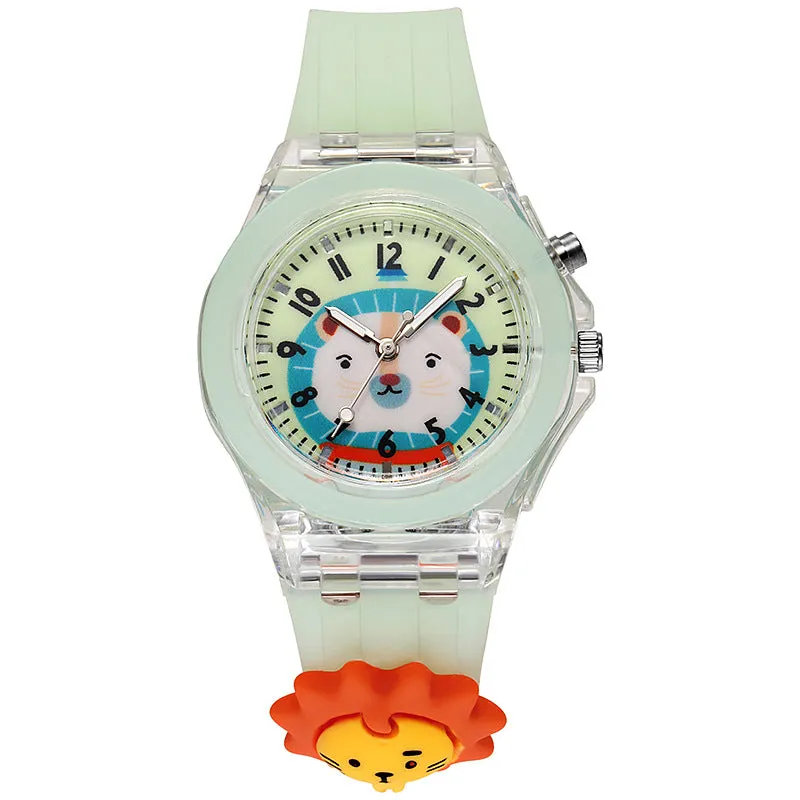 Cartoon Doll Watch Primary School Student Watch Luminous Glow Watch