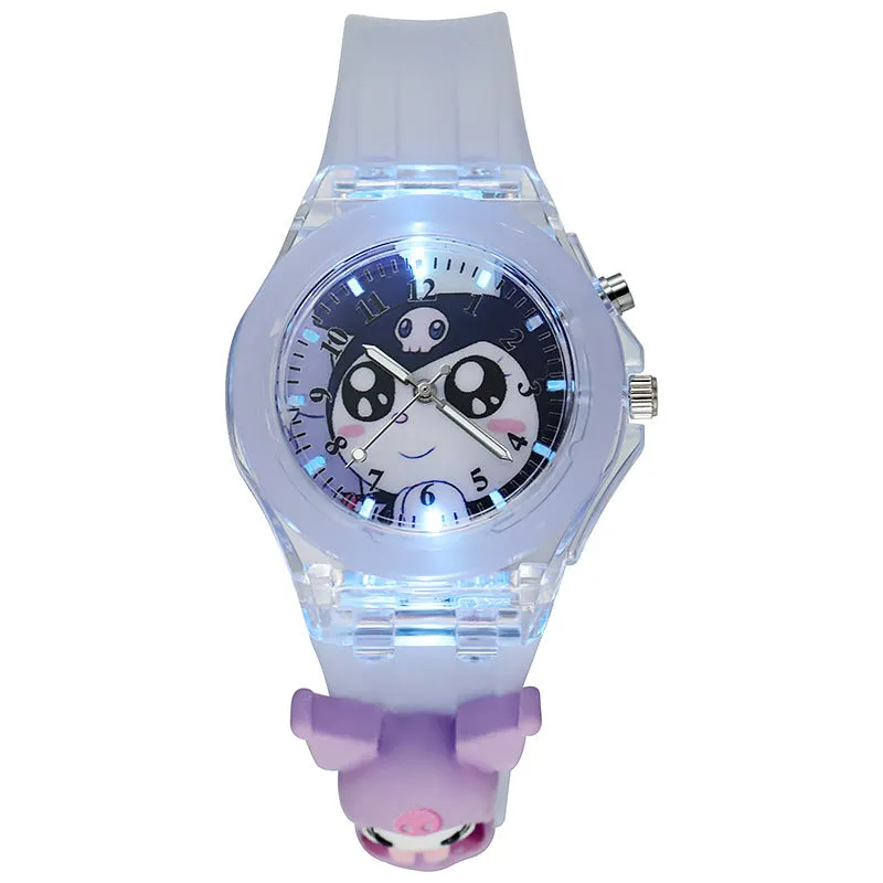 Cartoon Doll Watch Primary School Student Watch Luminous Glow Watch