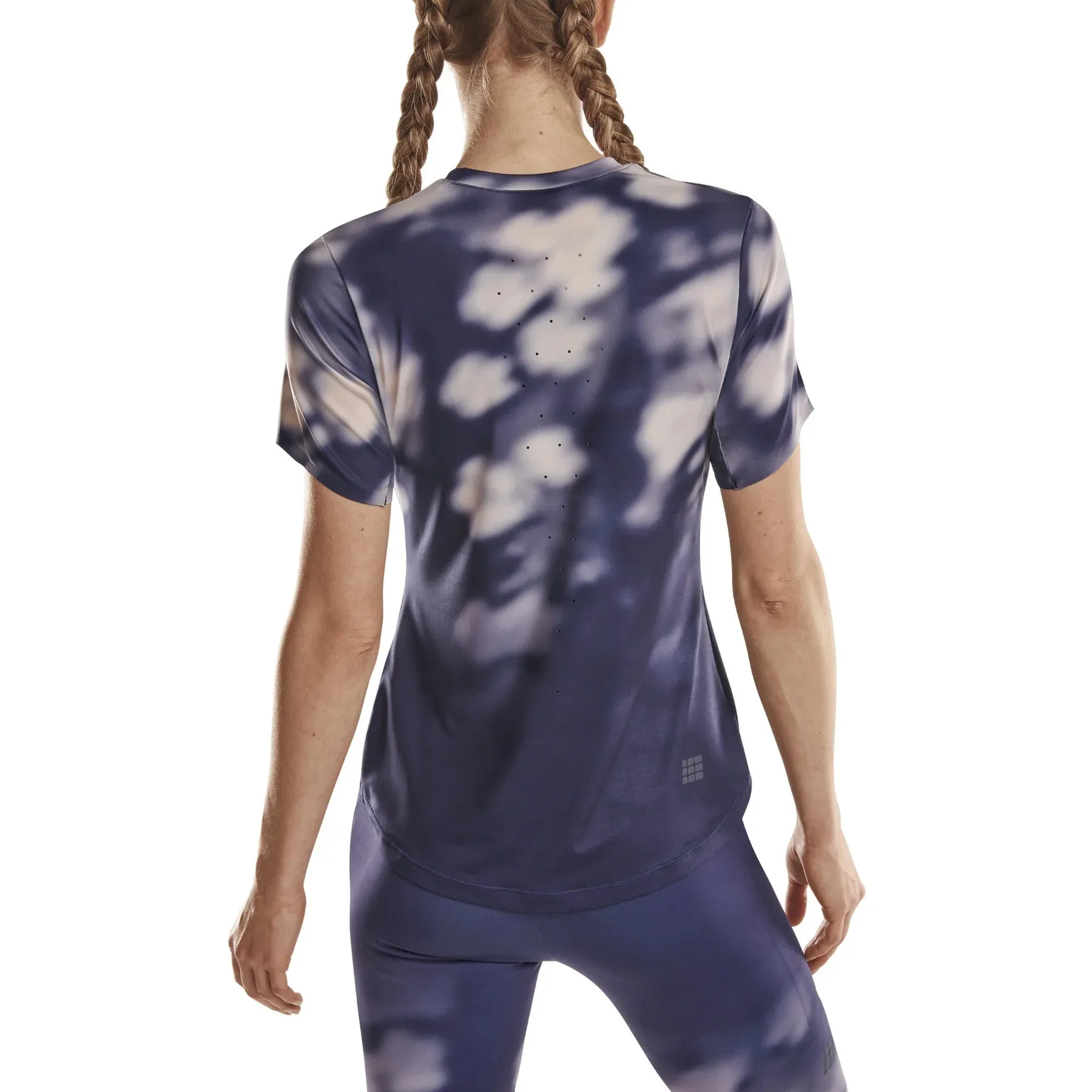 CEP | Run Bloom Shirt | Women's | Blue/White