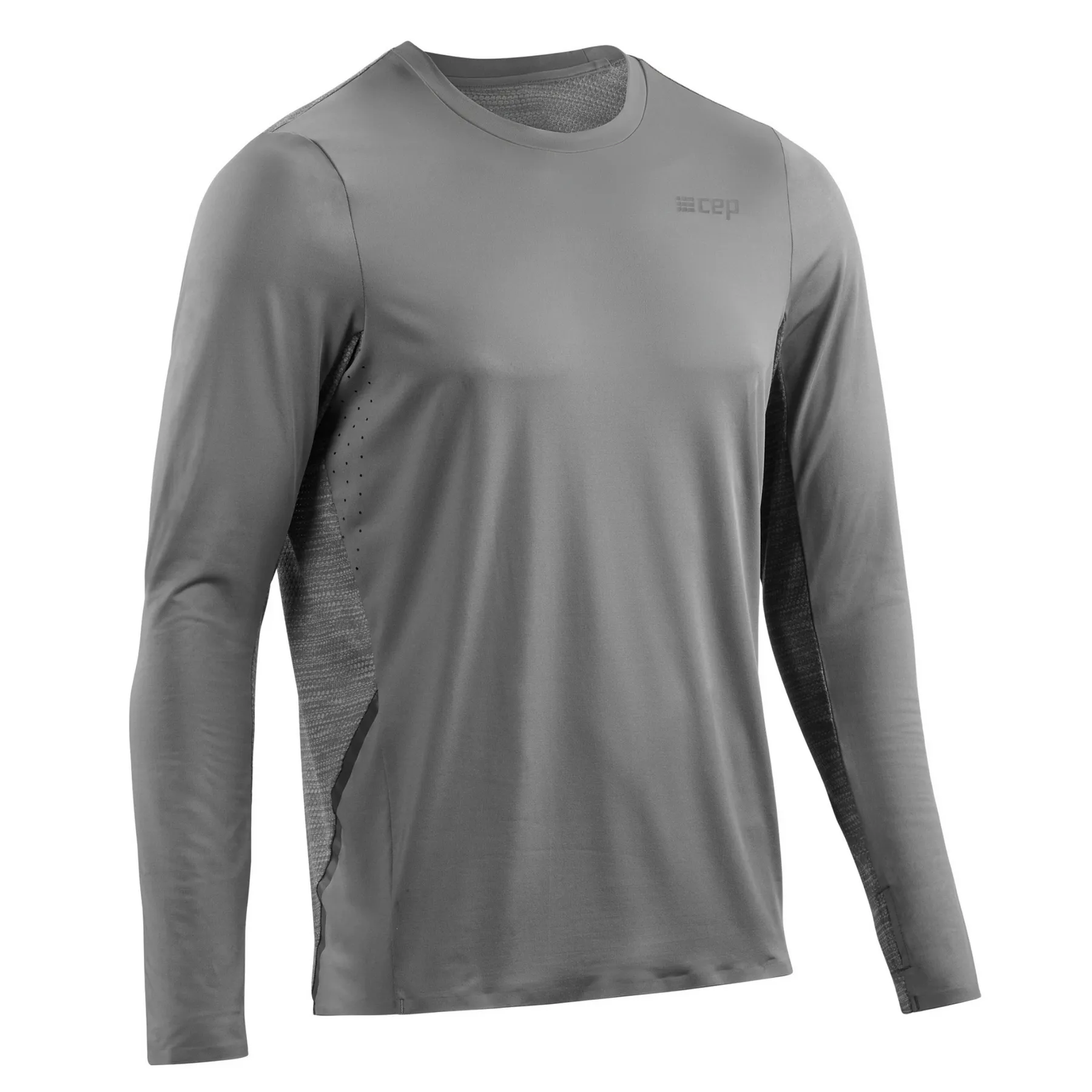 CEP | Run Shirt Long Sleeve | Men's | Grey