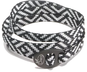 Chaco Wrist Wrap Bracelet-Origami Black