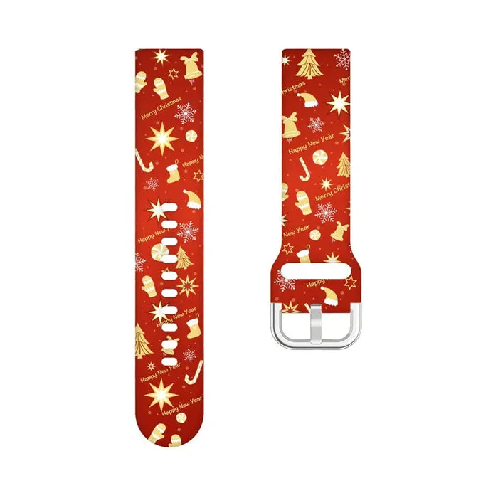 Christmas Watch Straps compatible with the Huawei Watch 2 Classic