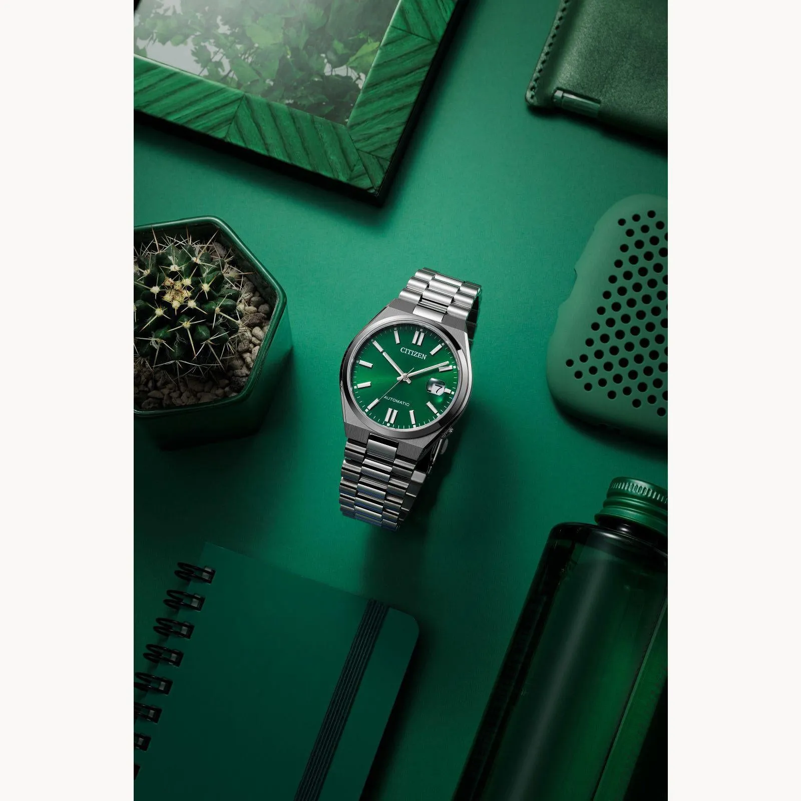 Citizen “TSUYOSA” Collection Automatic Green Dial Watch NJ0150-56X