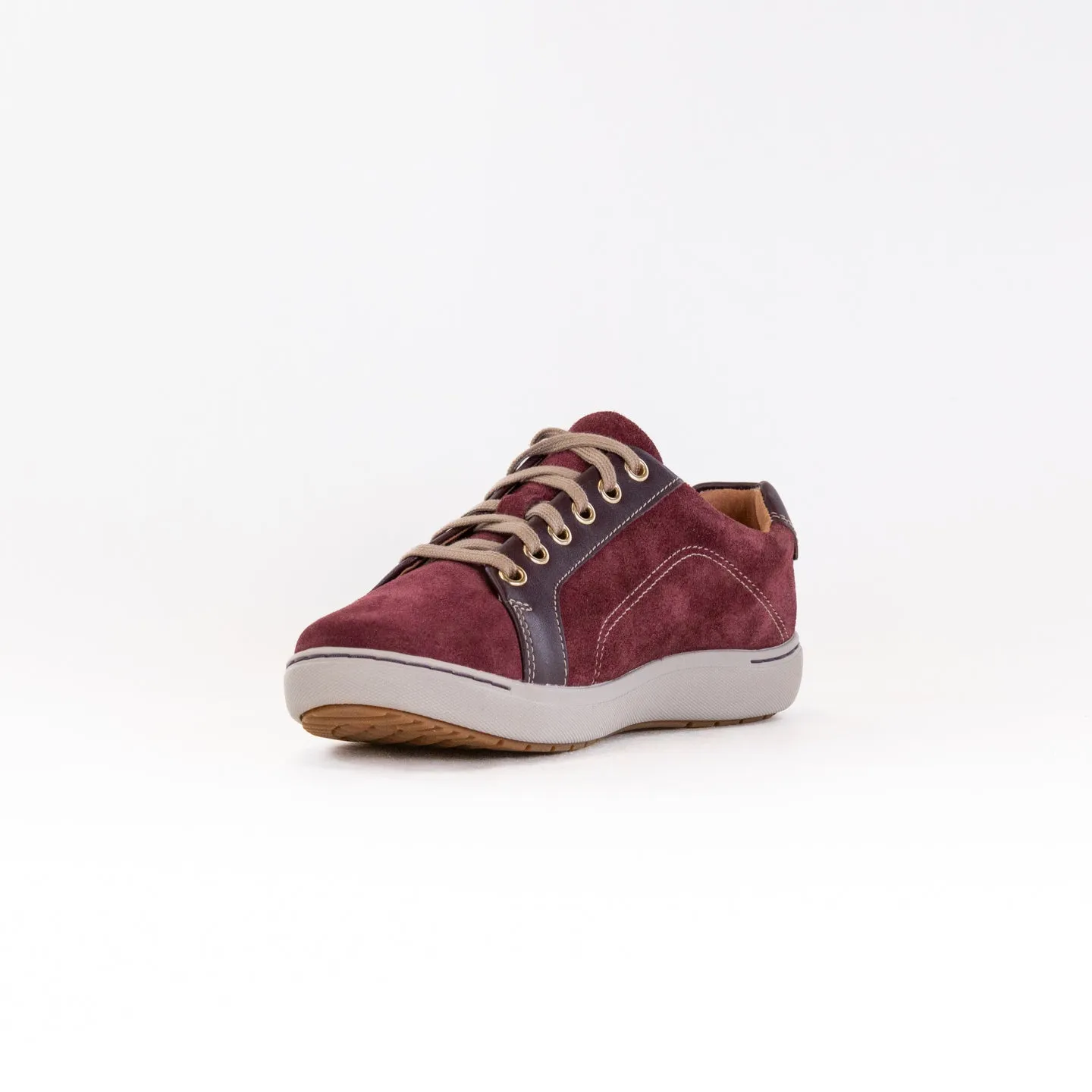 Clarks Nalle Lace (Women's) - Burgundy