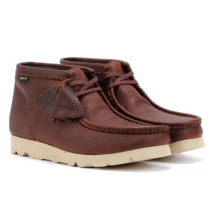 Clarks Originals Wallabee GTX Leather Men's Tan Boots