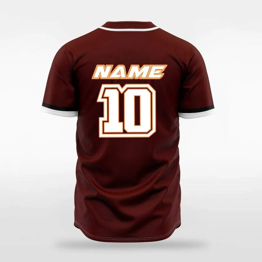 Classic Colors - Customized Men's Sublimated Button Down Baseball Jersey