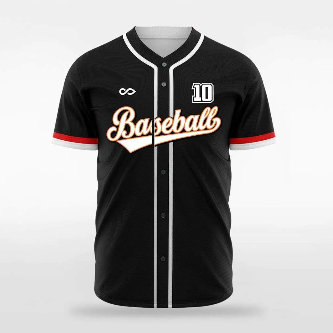 Classic Colors - Customized Men's Sublimated Button Down Baseball Jersey