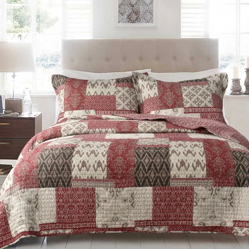 Classic Quilts Aberdeen Multi Coverlet Set