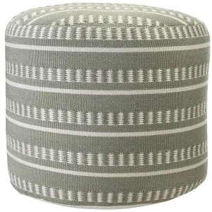 Clementine 34012GRN Green Pouf