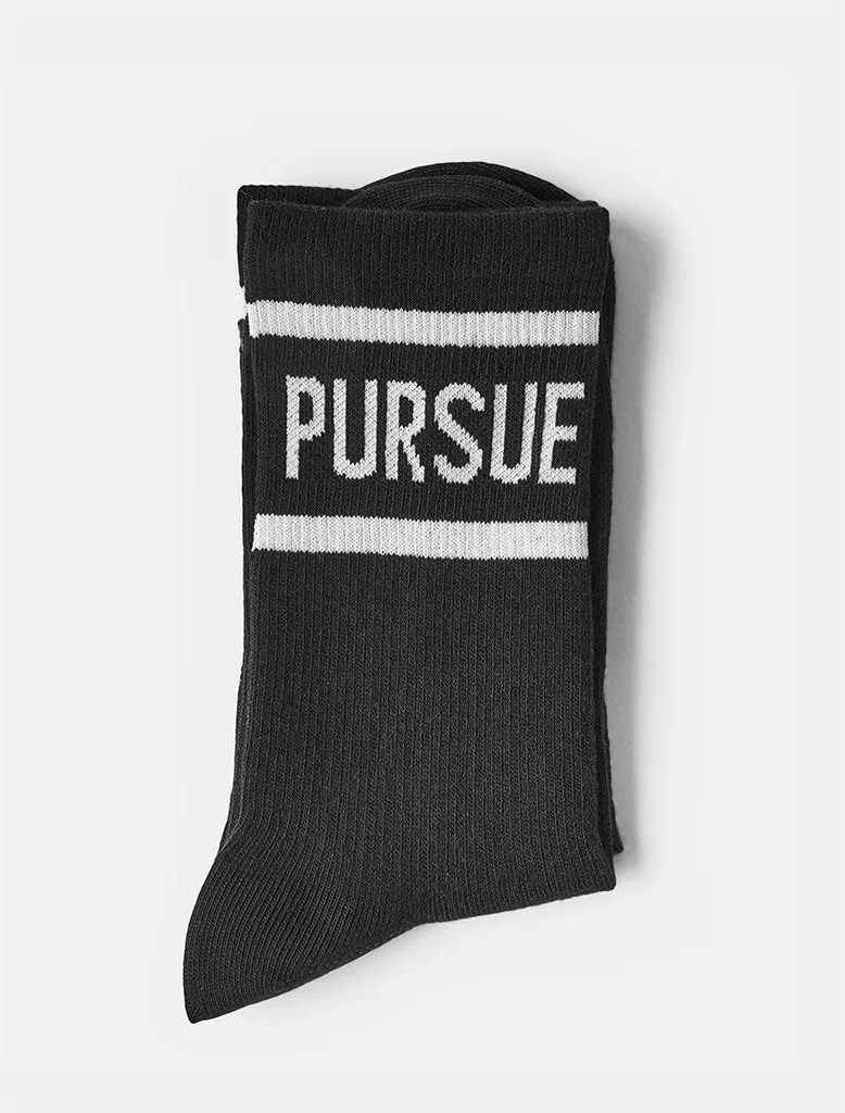 Crew Socks -  Black (Unisex)