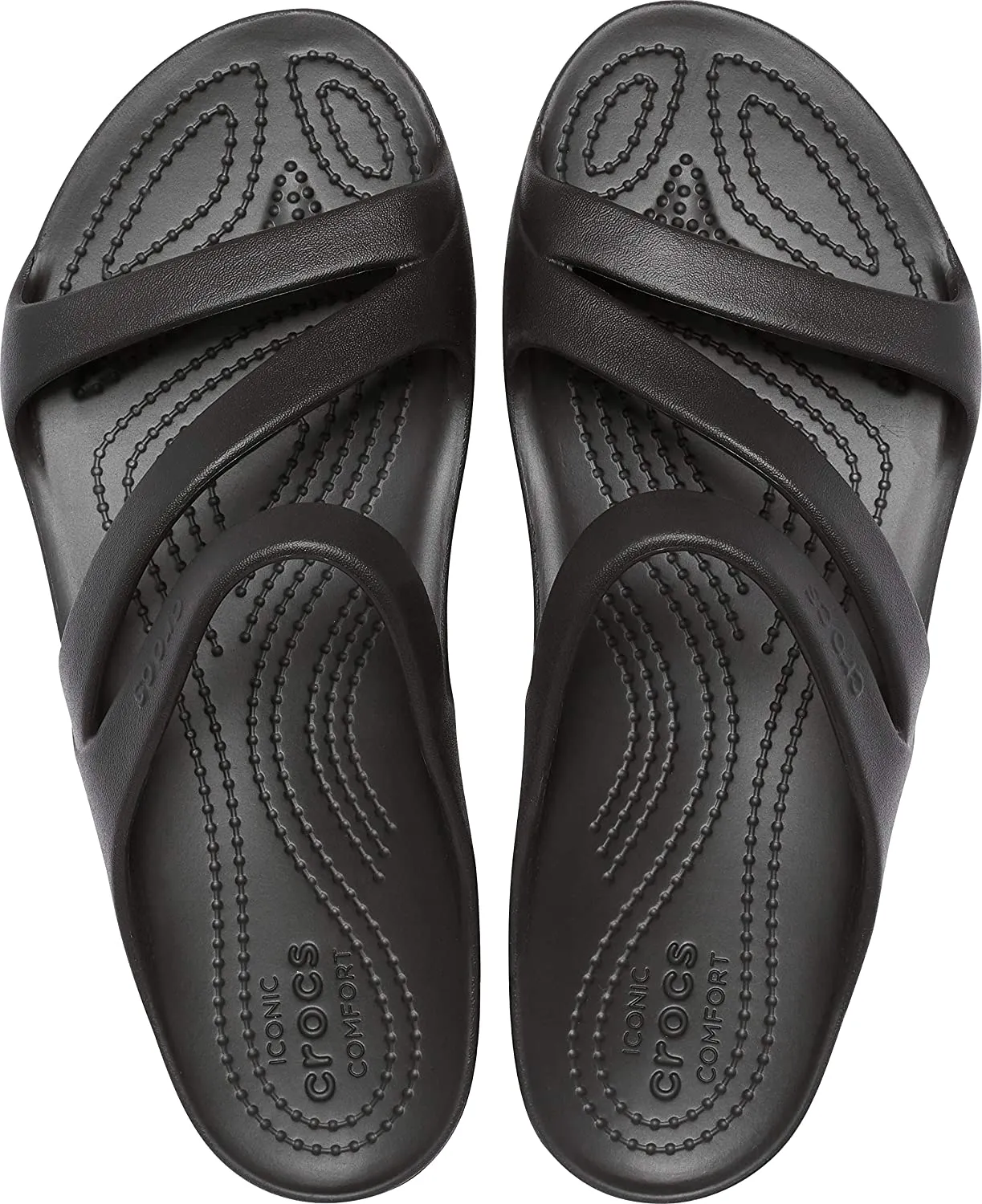 Crocs Women's Kadee II Sandal Comfortable Summer Slides Size 9 Pair of Shoes