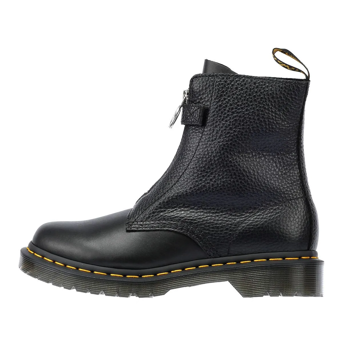 Dr. Martens 1460 Pascal Front Zip Leather Women's Black Boots