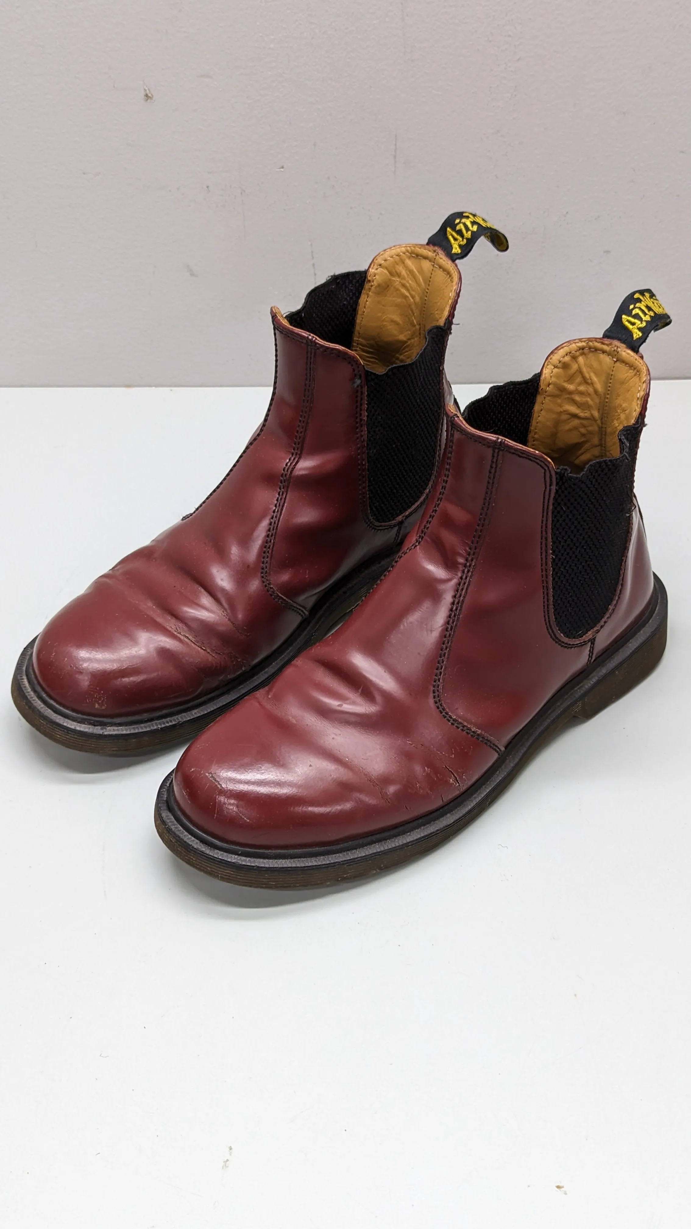 Dr Martens AW004 2978 Slip Resistant Leather Chelsea boots 9 US 42 EU 8 UK  - F*S