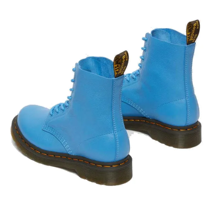 Dr Martens  Mid Blue Pascal 1460 Virginia 8 Eye Soft Leather