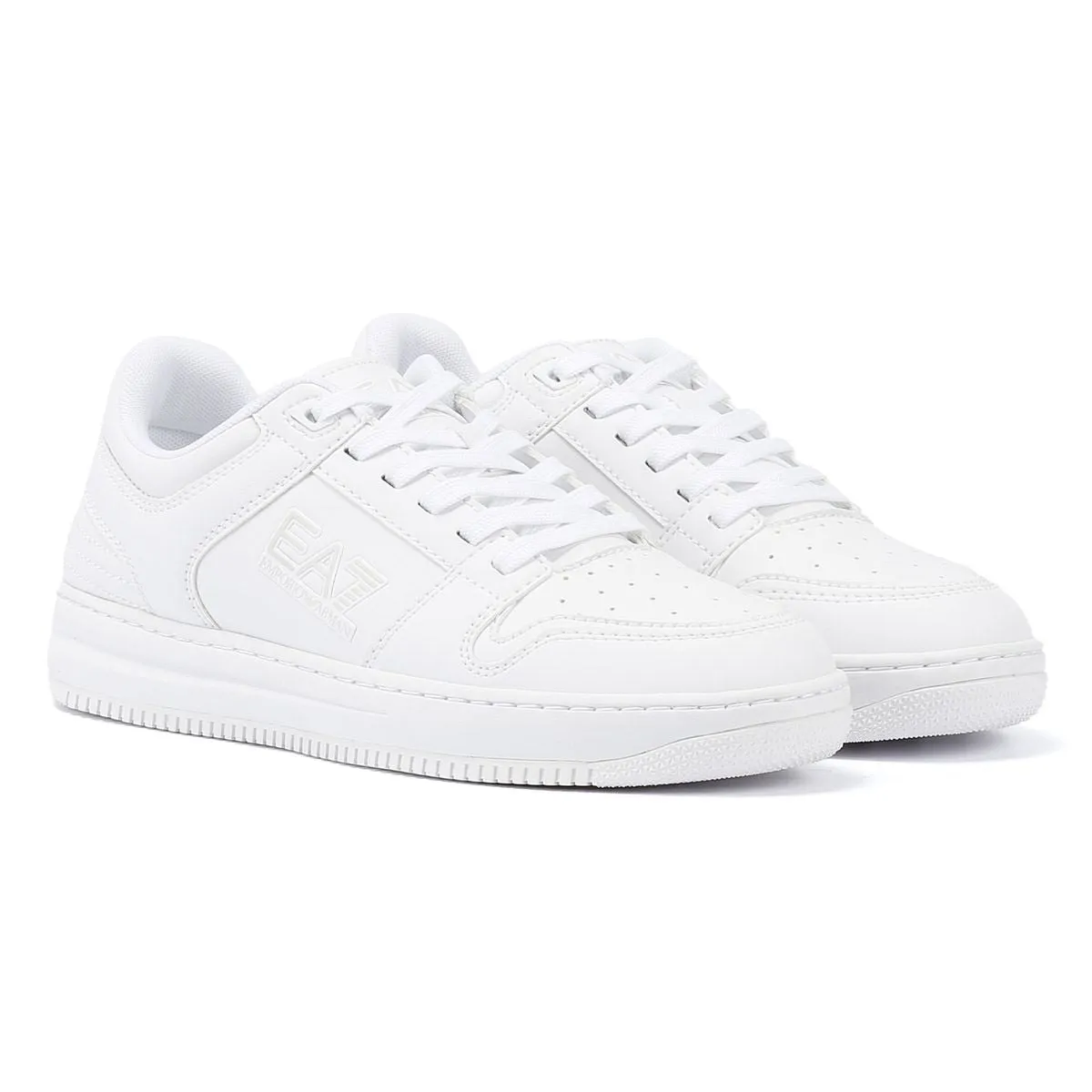 EA7 Slasher White Trainers