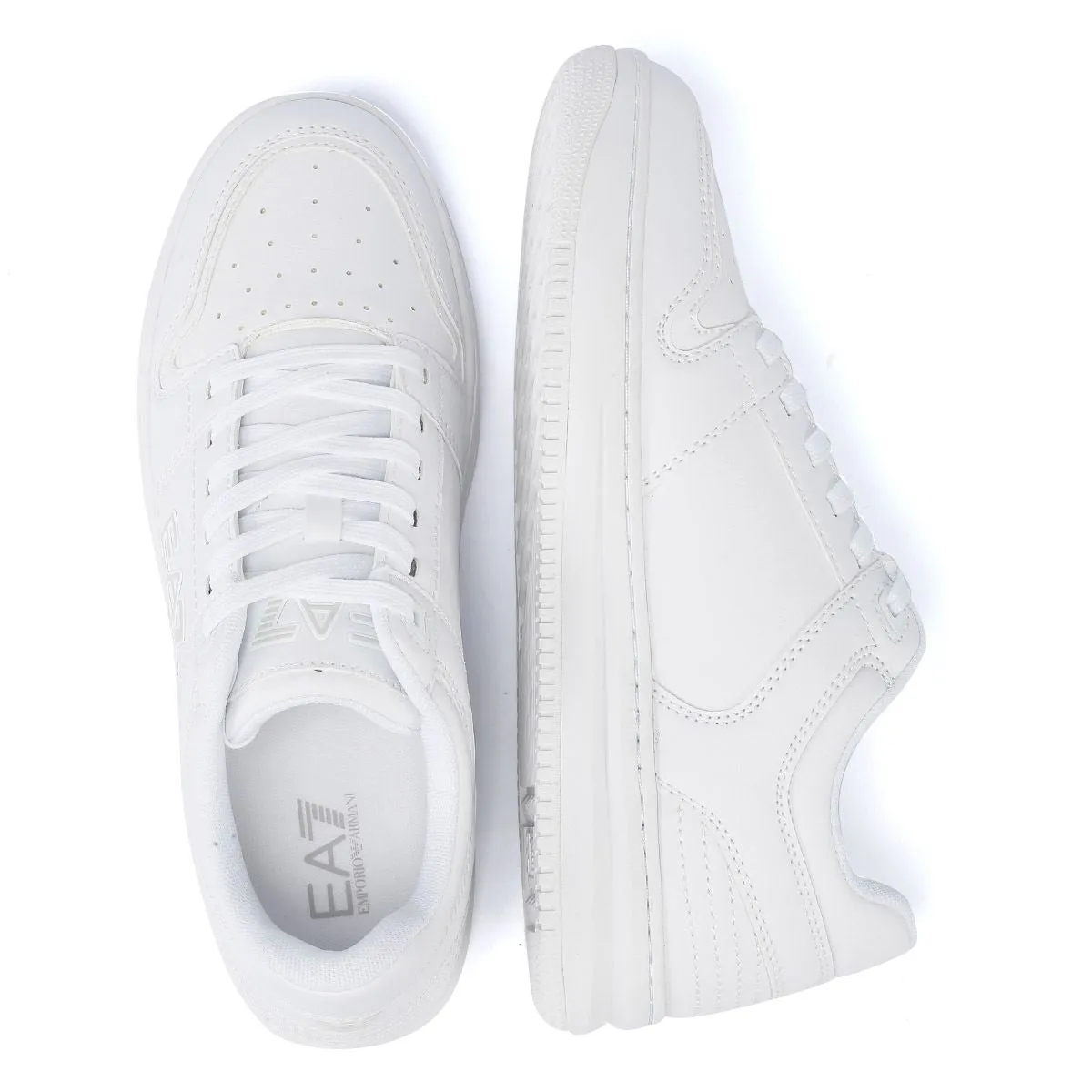 EA7 Slasher White Trainers