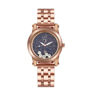 Fashion Diamond-Embedded Watch Women's Waterproof Just with Quartz Watch Fashion Watch Women's Business Casual Women's Watch