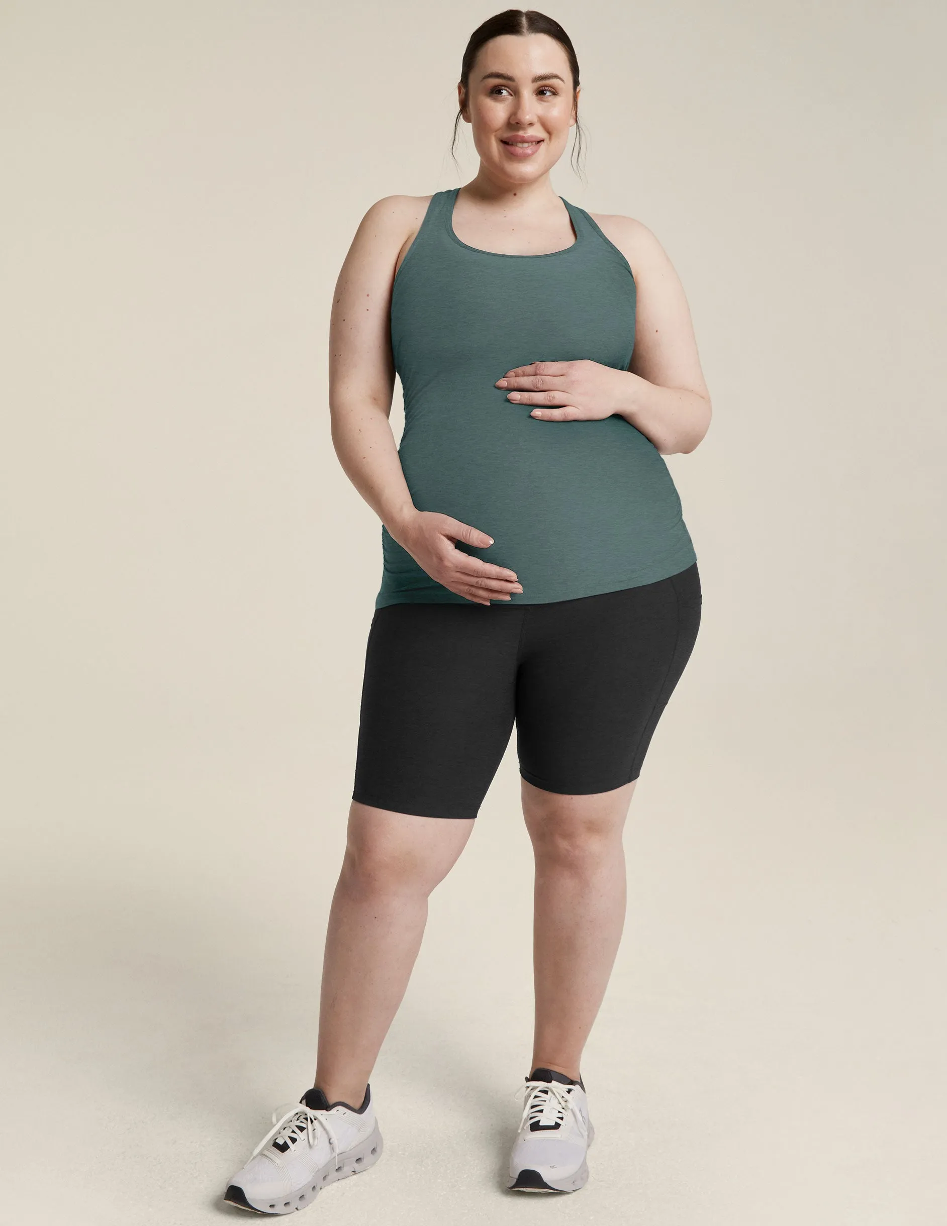 Featherweight Let It Grow Racerback Maternity Tank