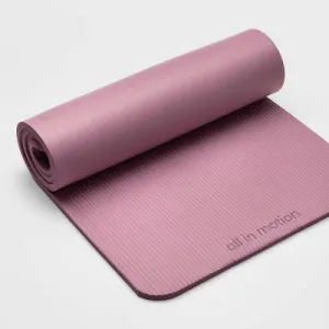 Fitness Yoga Mat 15mm Chalk Violet - All In Motion