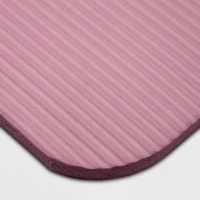 Fitness Yoga Mat 15mm Chalk Violet - All In Motion