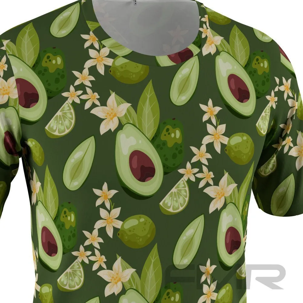 FMR Men's Avocado Short Sleeve Running Shirt