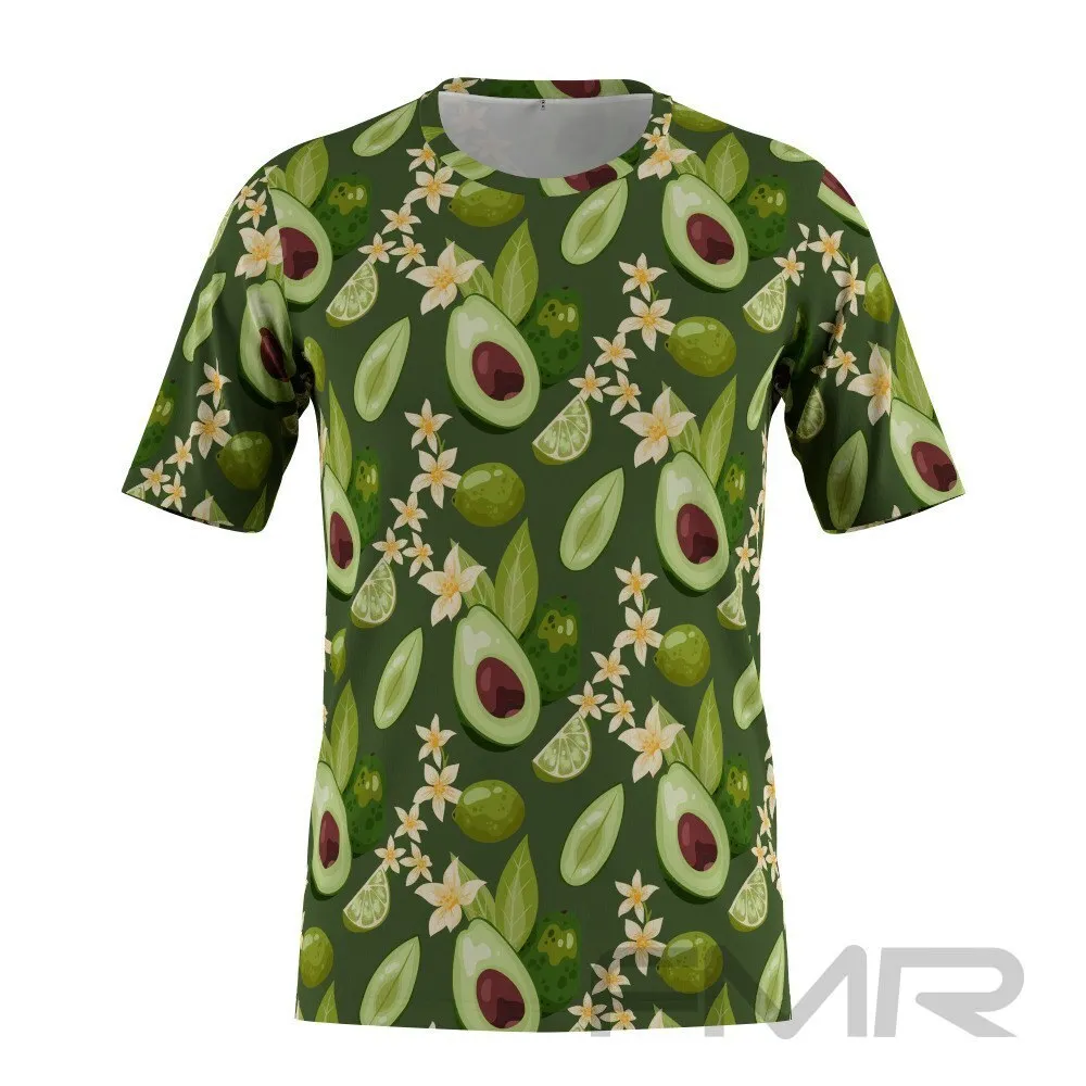 FMR Men's Avocado Short Sleeve Running Shirt