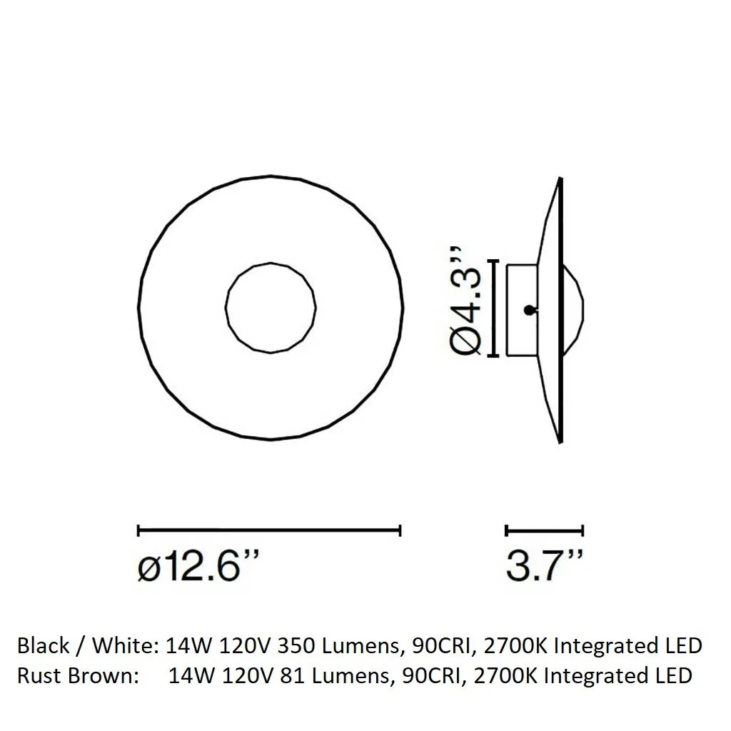 Ginger Outdoor Wall/Ceiling Light