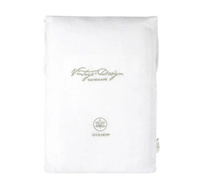 Hemp Sheet Set Range White