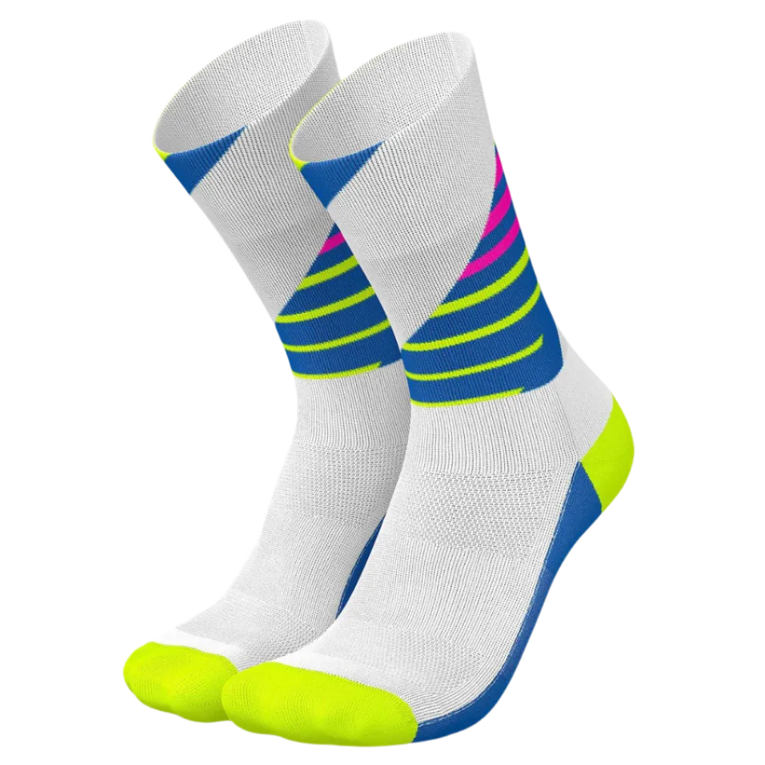 Incylence - Running Ladders Long Sock - White Canary