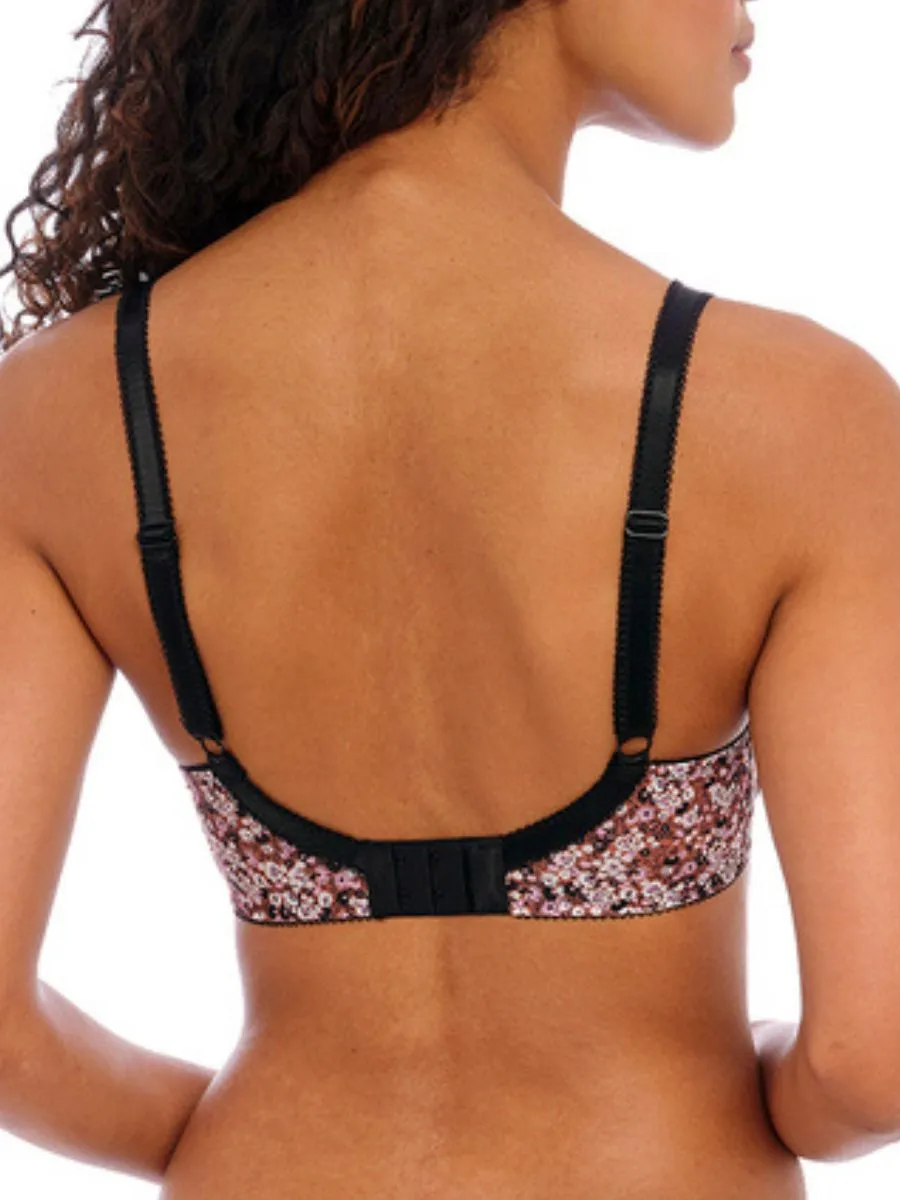 Infinity Fields Plunge Bra - Black