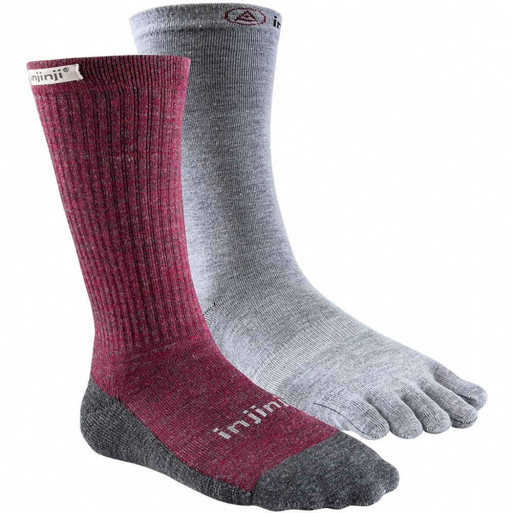 Injinji OUTDOOR HIKER   LINER Womens Crew Socks