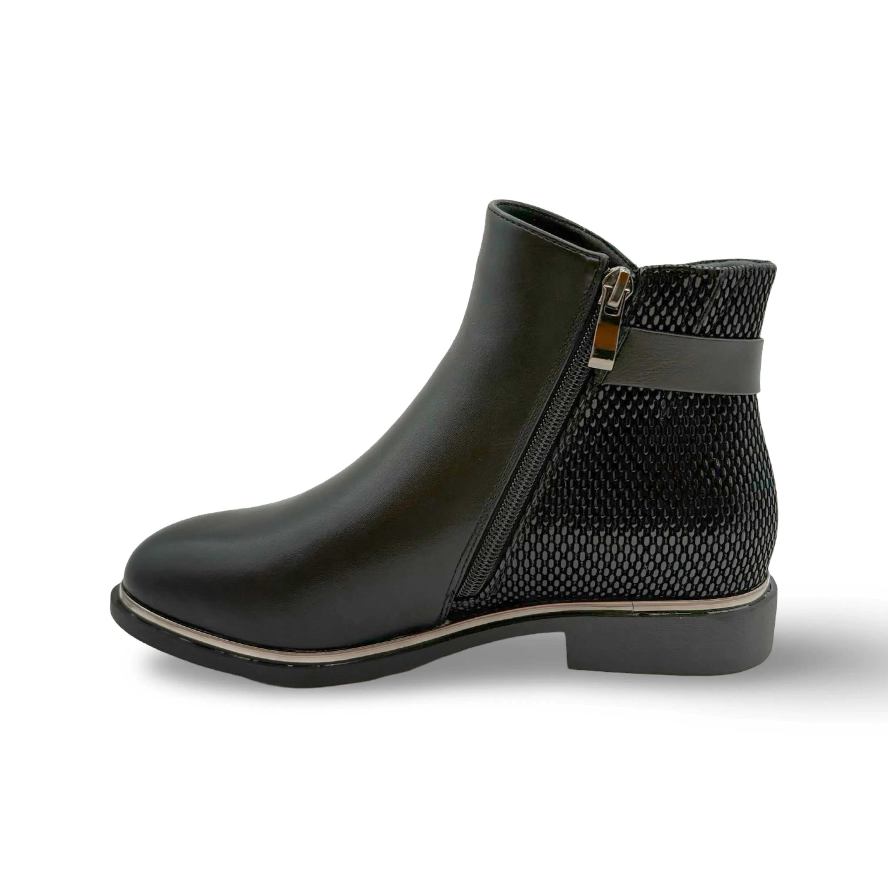 Jackie Too WATERPROOF Vegan Black Bootie