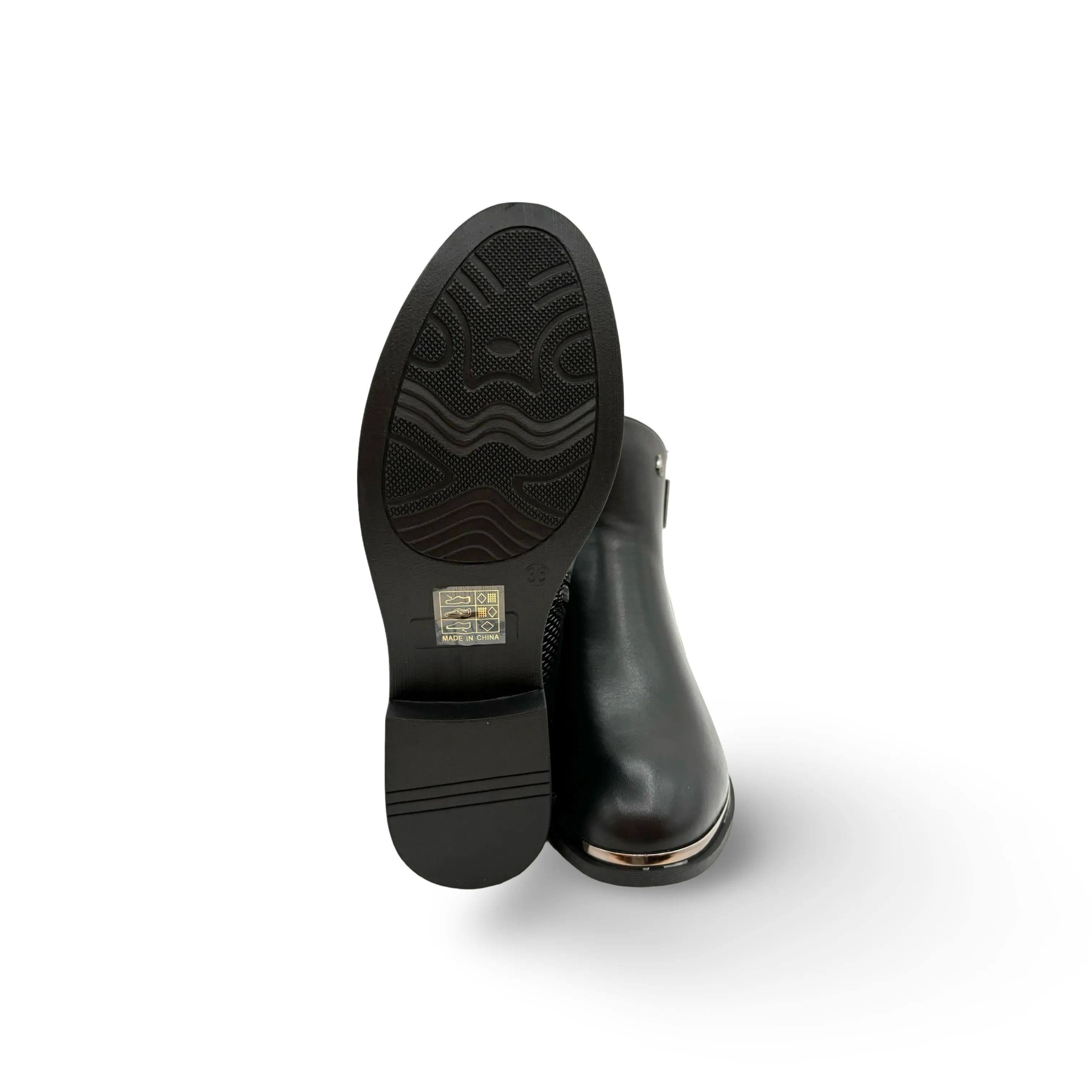 Jackie Too WATERPROOF Vegan Black Bootie