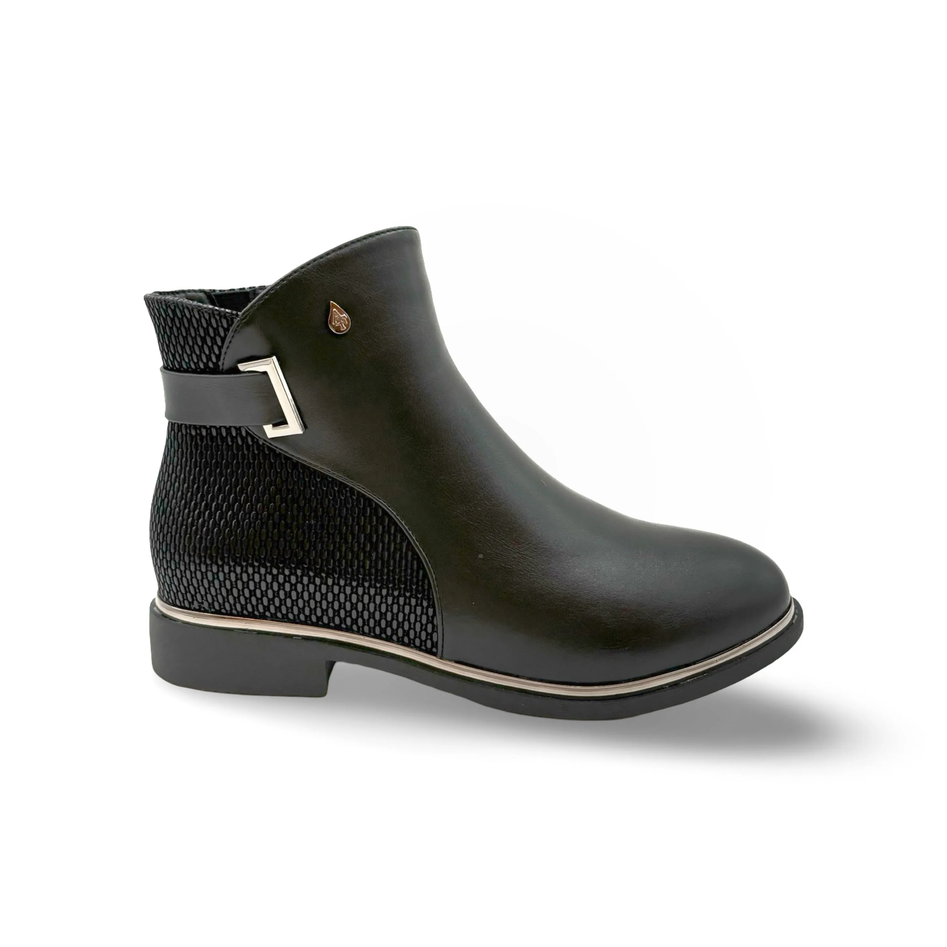 Jackie Too WATERPROOF Vegan Black Bootie