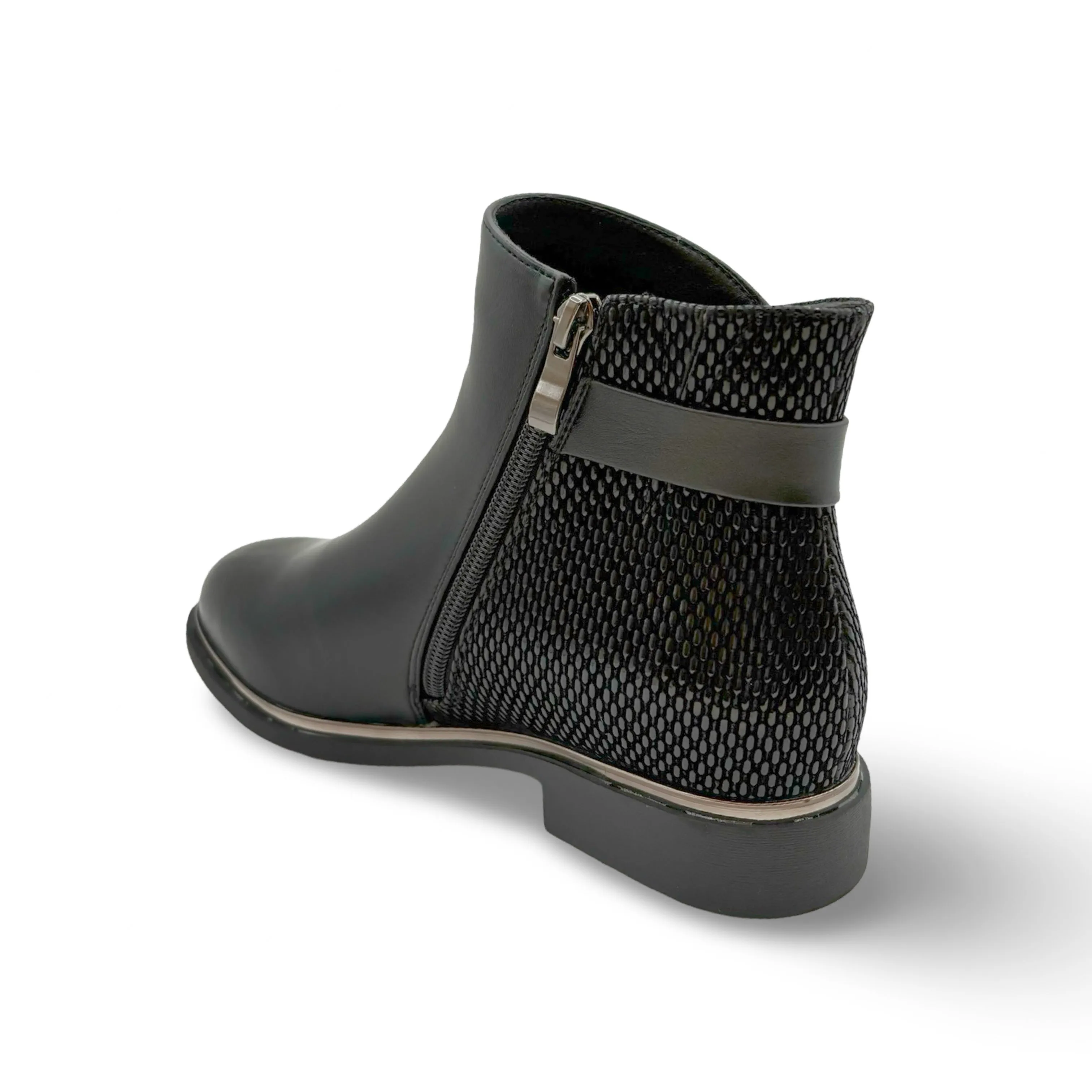 Jackie Too WATERPROOF Vegan Black Bootie